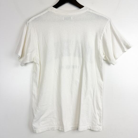 ANINE BING Lili Tee University Paris Cotton Shirt White - S - Picture 6 of 8